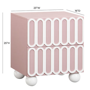 Tori Motif - Nightstand - R&R Furniture Gallery (Fountain Valley, CA)