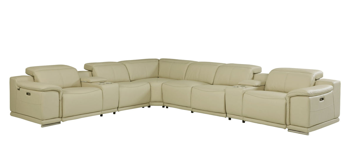 9762 - Power Reclining Sectional - R&R Furniture Gallery (Fountain Valley, CA)