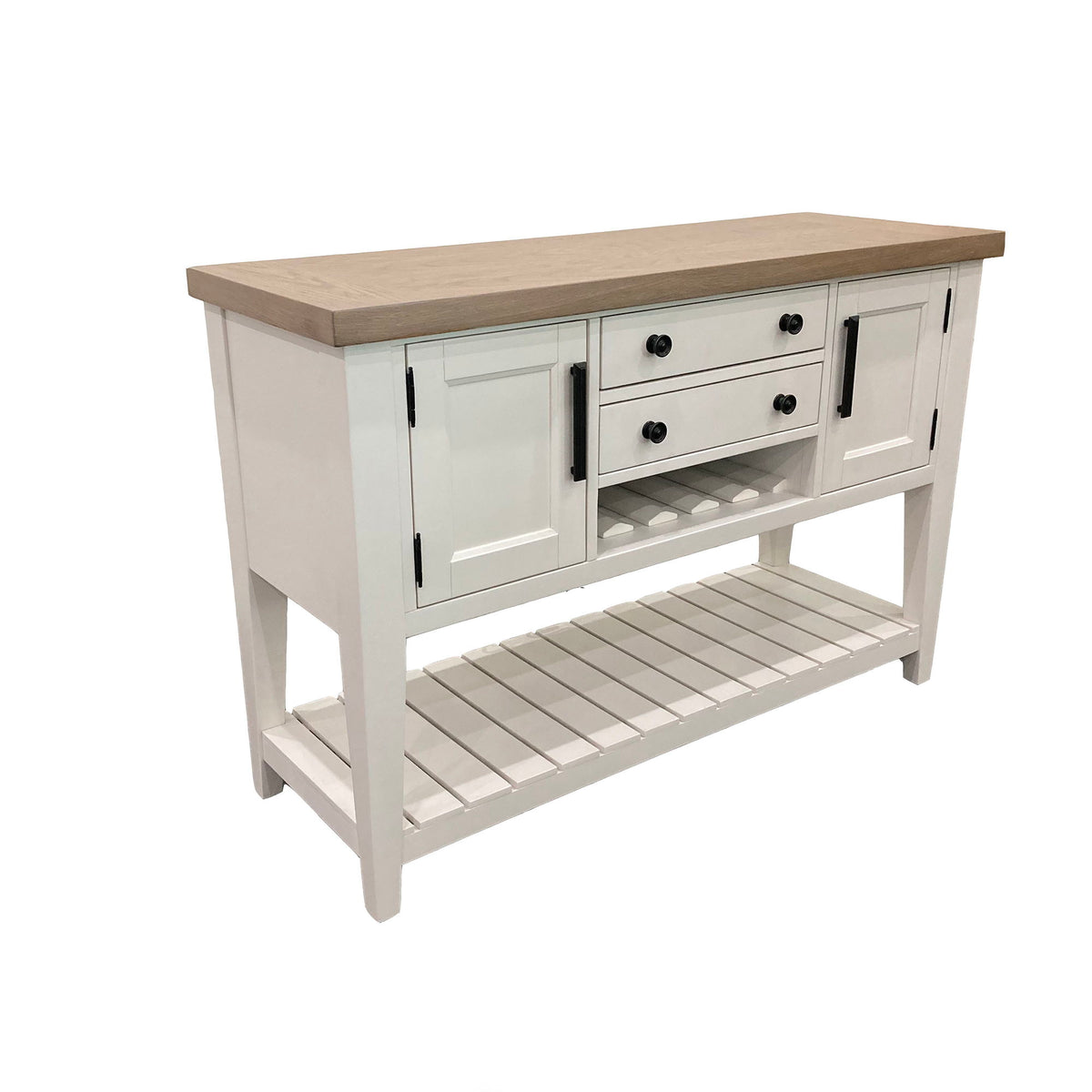 Americana Modern Dining - Sideboard - Cotton - R&R Furniture Gallery (Fountain Valley, CA)