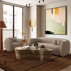 Judy - Boucle Sofa - R&R Furniture Gallery (Fountain Valley, CA)