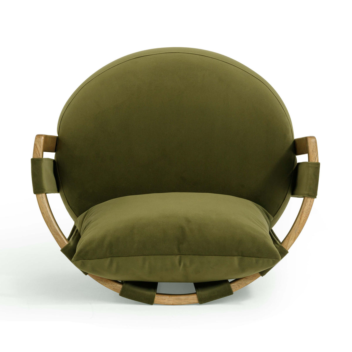 Paolo - Textured Weave Swivel Chair - R&R Furniture Gallery (Fountain Valley, CA)