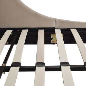 Aspen - Vertical Tufted Headboard Platform Bed