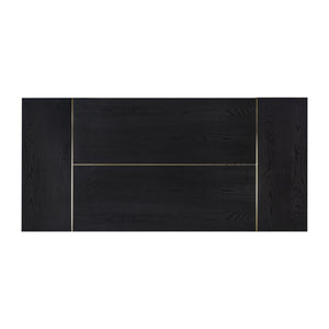 Shiloh - Rectangular Dining Table - Black - R&R Furniture Gallery (Fountain Valley, CA)