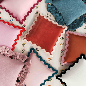 Stone Washed - Pillow Cover - Pink - R&R Furniture Gallery (Fountain Valley, CA)
