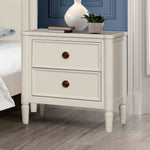 Nightstand w/ USB A-C, White - FM79012WH-N