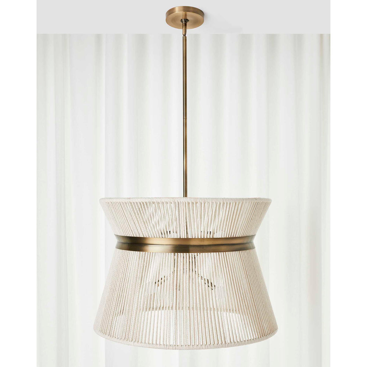 Highly Strung - 8 Light Round Pendant