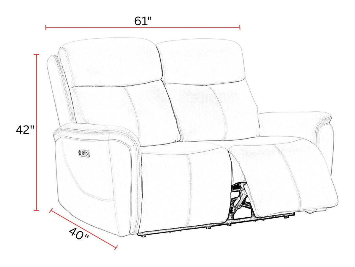 Cascade - Power Reclining Loveseat