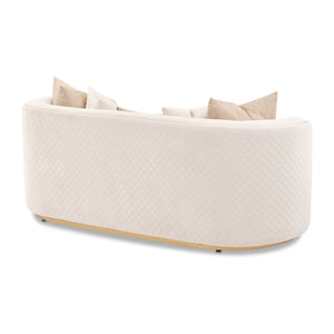 Ariana - Velvet Loveseat - R&R Furniture Gallery (Fountain Valley, CA)