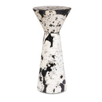 Lenora - Stone Drink Table - Black