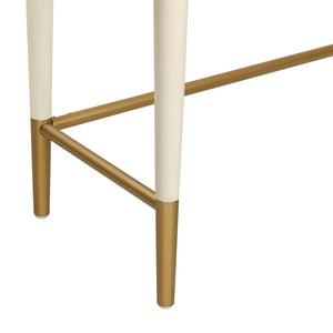 Penelope - Vegan Leather Wrapped Vanity Desk - R&R Furniture Gallery (Fountain Valley, CA)