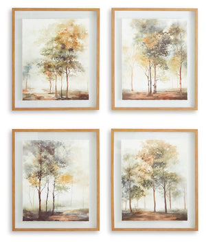 Bryneford - Wall Art Set (Set of 4) - Multi - R&R Furniture Gallery (Fountain Valley, CA)