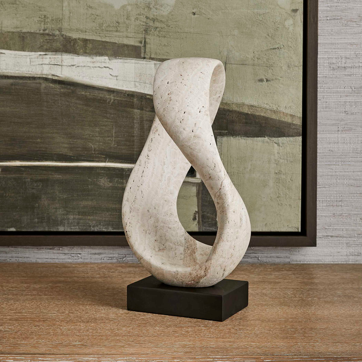 New Twist - Sculpture - Bronze / Brown