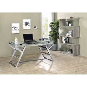 Elias - 4 Shelf Bookshelf With Zigzag Design