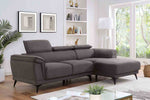 Napanee - Sectional, Dark Gray
