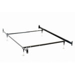 Renee - Twin / Full Bed Frame With Reinforced Center Beam And Bolt-On Construction - Black