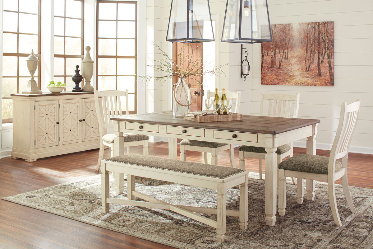 Bolanburg - Rectangular Dining Table Set - R&R Furniture Gallery (Fountain Valley, CA)