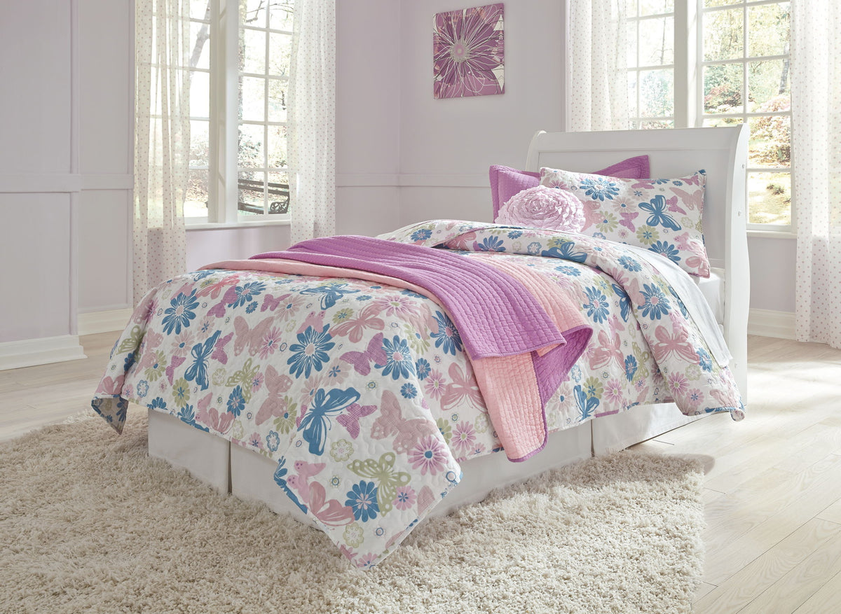Anarasia - Sleigh Headboard - R&R Furniture Gallery (Fountain Valley, CA)