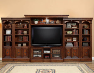 Huntington - Expandable Console - Antique Vintage Pecan