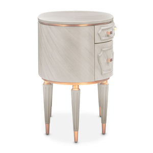St. Charles - Vanity Desk - Dove Gray - R&R Furniture Gallery (Fountain Valley, CA)