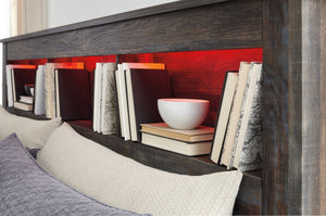 Drystan - Bookcase Headboard - R&R Furniture Gallery (Fountain Valley, CA)