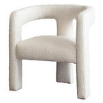 Scout Dining/Accent Chair in Ivory Boucle Fabric
