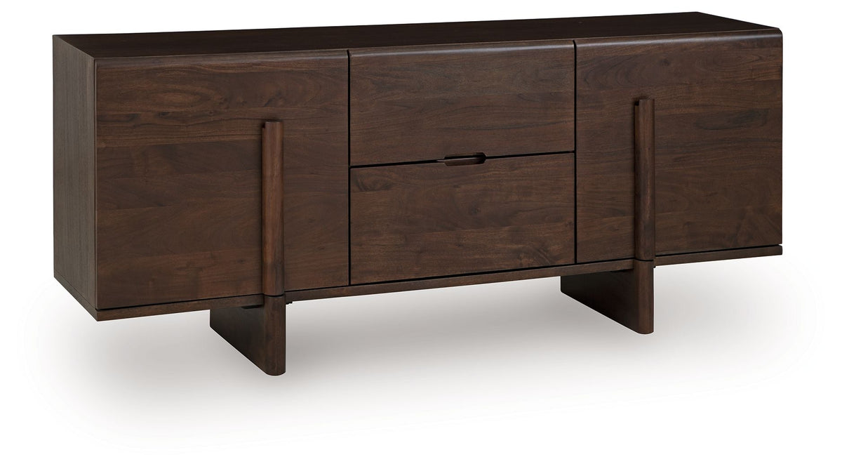 Kydler - Accent Cabinet - Medium Brown - R&R Furniture Gallery (Fountain Valley, CA)