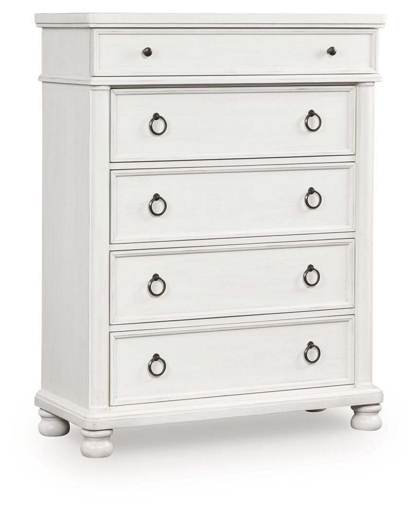 Rowlenstown - Five Drawer Chest - R&R Furniture Gallery (Fountain Valley, CA)