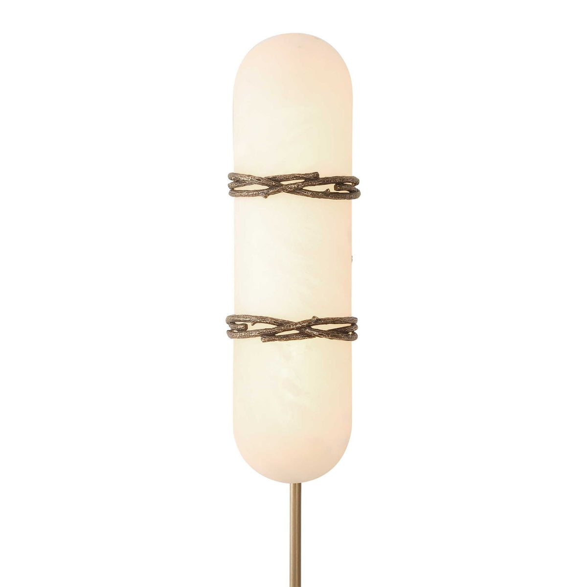 Entangled Vine - 1 Light Sconce - Brass / White