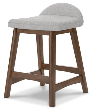 Lyncott - Upholstered Barstool (Set of 2) - R&R Furniture Gallery (Fountain Valley, CA)