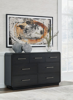Rowanbeck - Dresser - Black - R&R Furniture Gallery (Fountain Valley, CA)