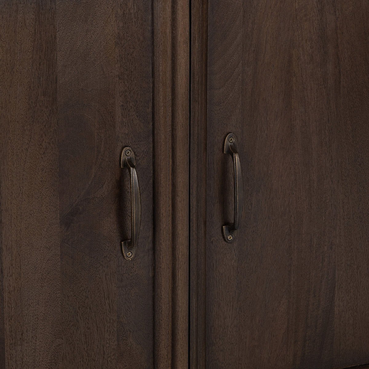 Brookside - 4 Door Cabinet - Cocoa Brown - R&R Furniture Gallery (Fountain Valley, CA)