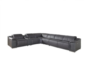 9762 - Power Reclining Sectional - R&R Furniture Gallery (Fountain Valley, CA)