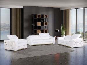 1120 - Leather Living Room Set - R&R Furniture Gallery (Fountain Valley, CA)