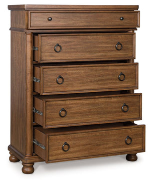 Rowlenstown - Five Drawer Chest - R&R Furniture Gallery (Fountain Valley, CA)