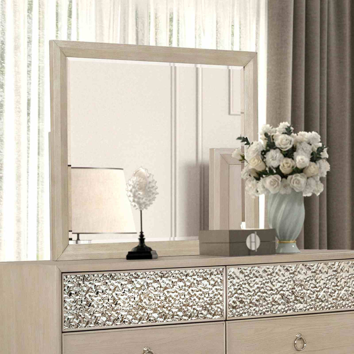 Mirror, Natural Oak - FM79008NT-M
