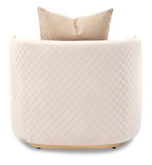 Ariana - Velvet Accent Chair - R&R Furniture Gallery (Fountain Valley, CA)