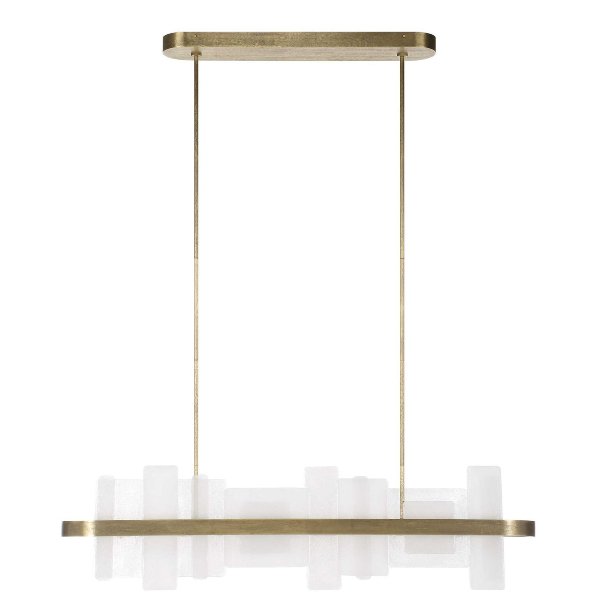 On The Ice - LED Pendant - Brass