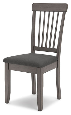 Shullden - Dining Room Side Chair (Set of 2) - Gray - R&R Furniture Gallery (Fountain Valley, CA)