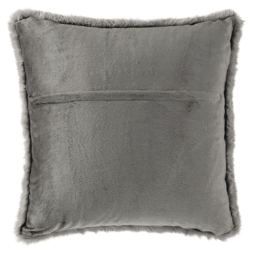 Gariland - Faux Fur Pillow - R&R Furniture Gallery (Fountain Valley, CA)