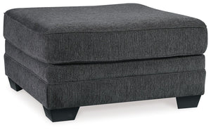 Tracling - Oversized Accent Ottoman - Slate - R&R Furniture Gallery (Fountain Valley, CA)