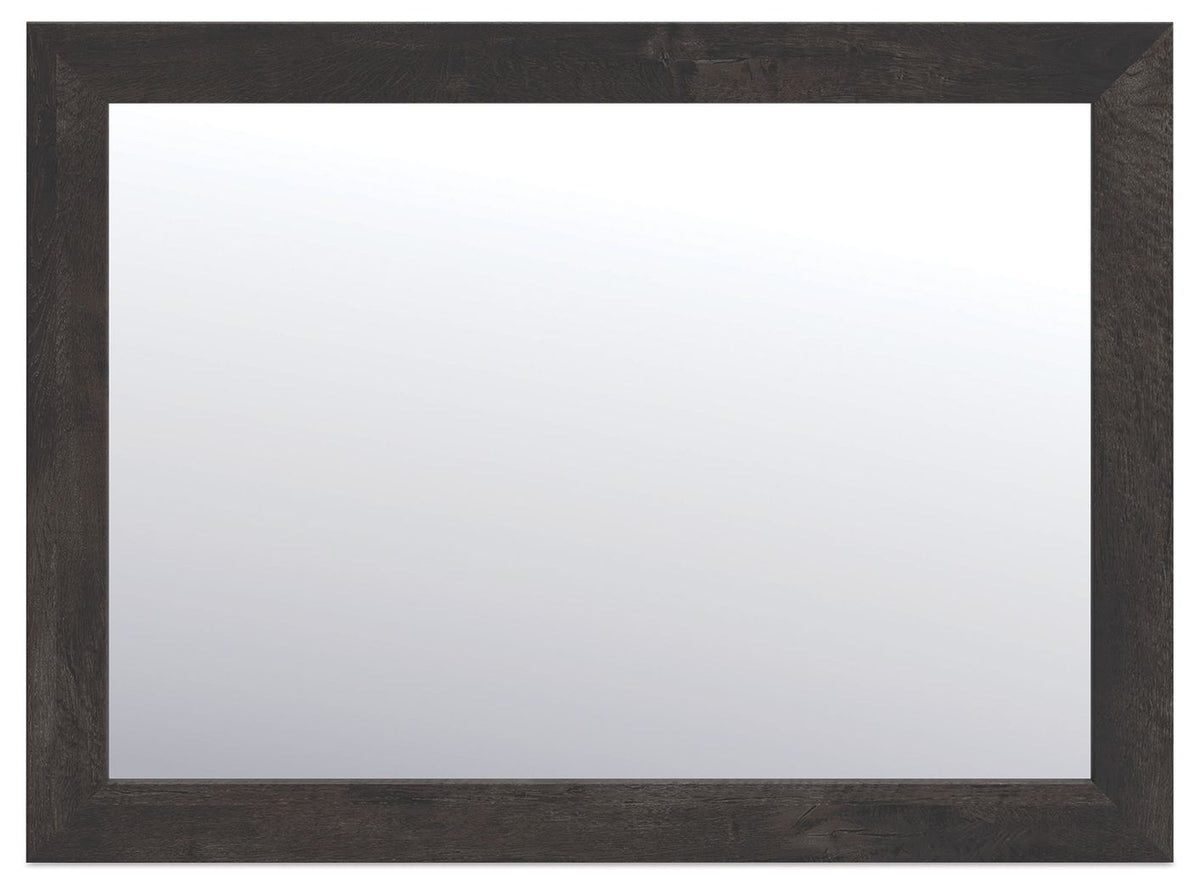 Hollivern - Bedroom Mirror - Dark Gray - R&R Furniture Gallery (Fountain Valley, CA)
