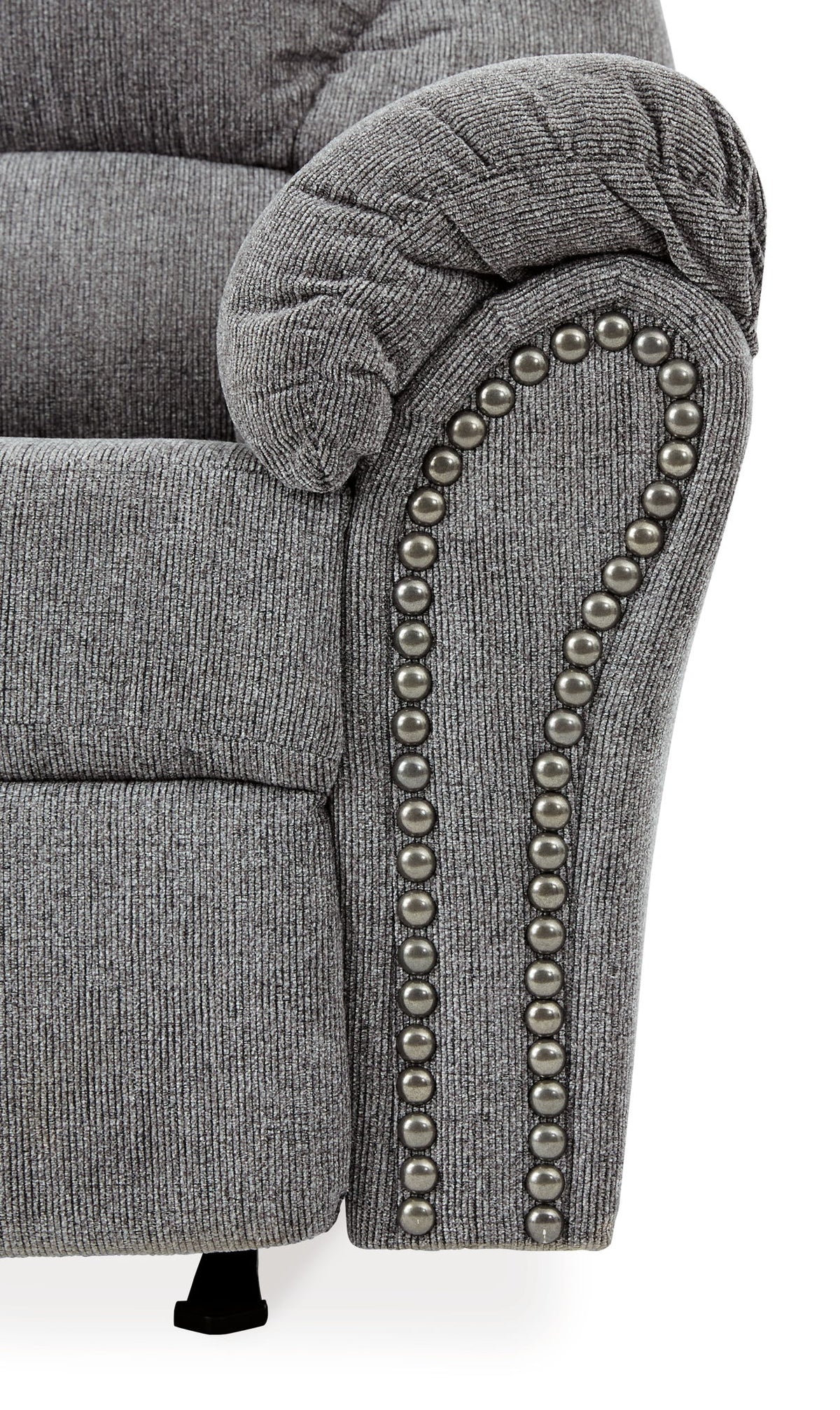 Allmaxx - Rocker Recliner - Pewter - R&R Furniture Gallery (Fountain Valley, CA)