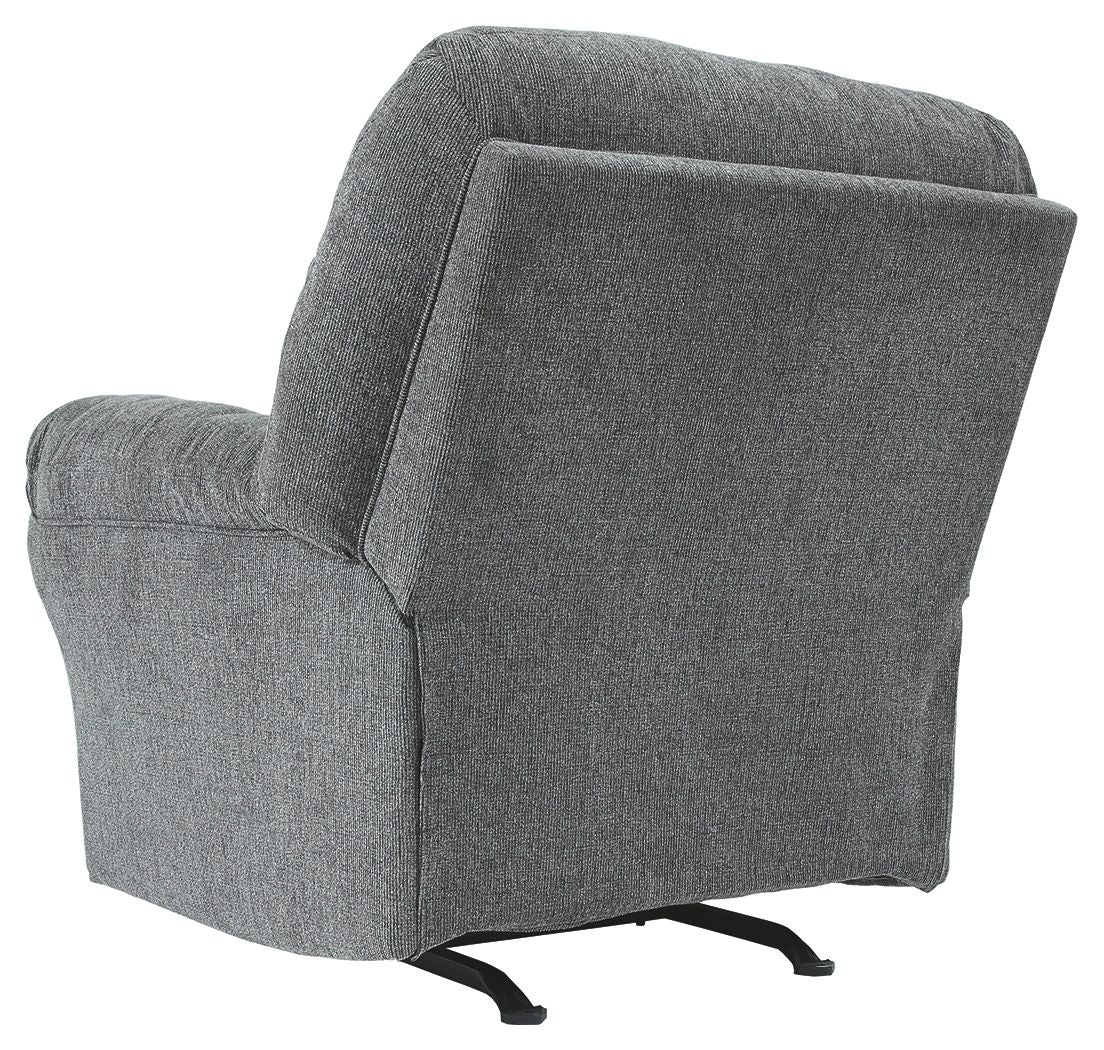 Allmaxx - Rocker Recliner - Pewter - R&R Furniture Gallery (Fountain Valley, CA)