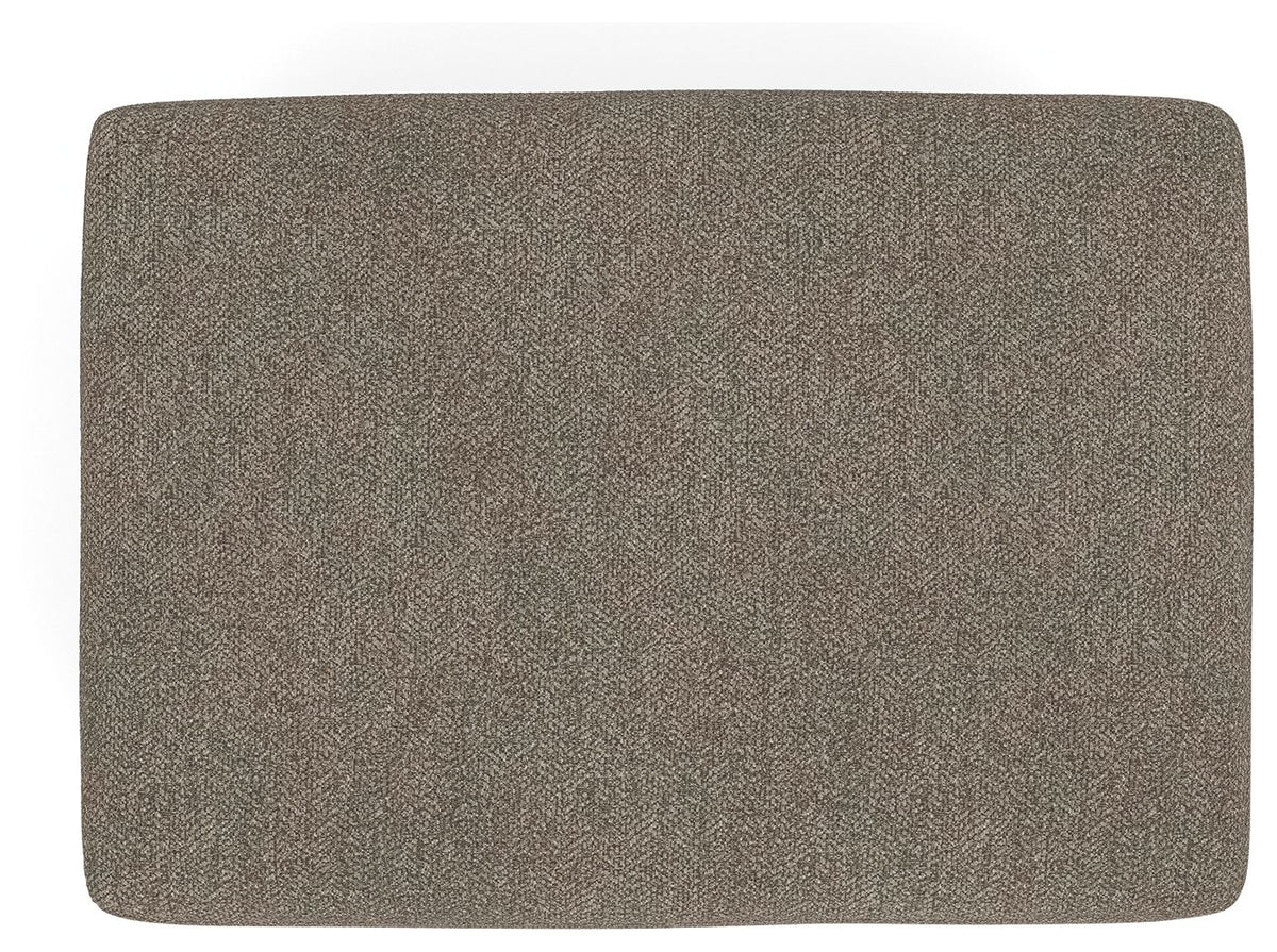 Triston-Peaks - Ottoman - Suede - R&R Furniture Gallery (Fountain Valley, CA)
