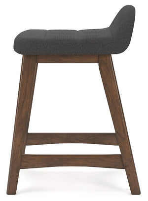 Lyncott - Upholstered Barstool (Set of 2) - R&R Furniture Gallery (Fountain Valley, CA)