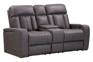Equinox - Power Console Loveseat - R&R Furniture Gallery (Fountain Valley, CA)