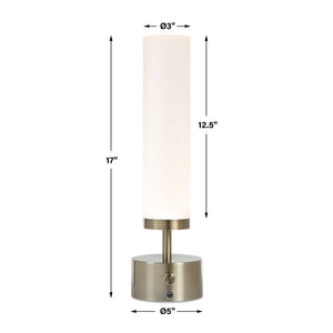 Auden - Rechargeable LED Accent Lamp - Brass,Gold