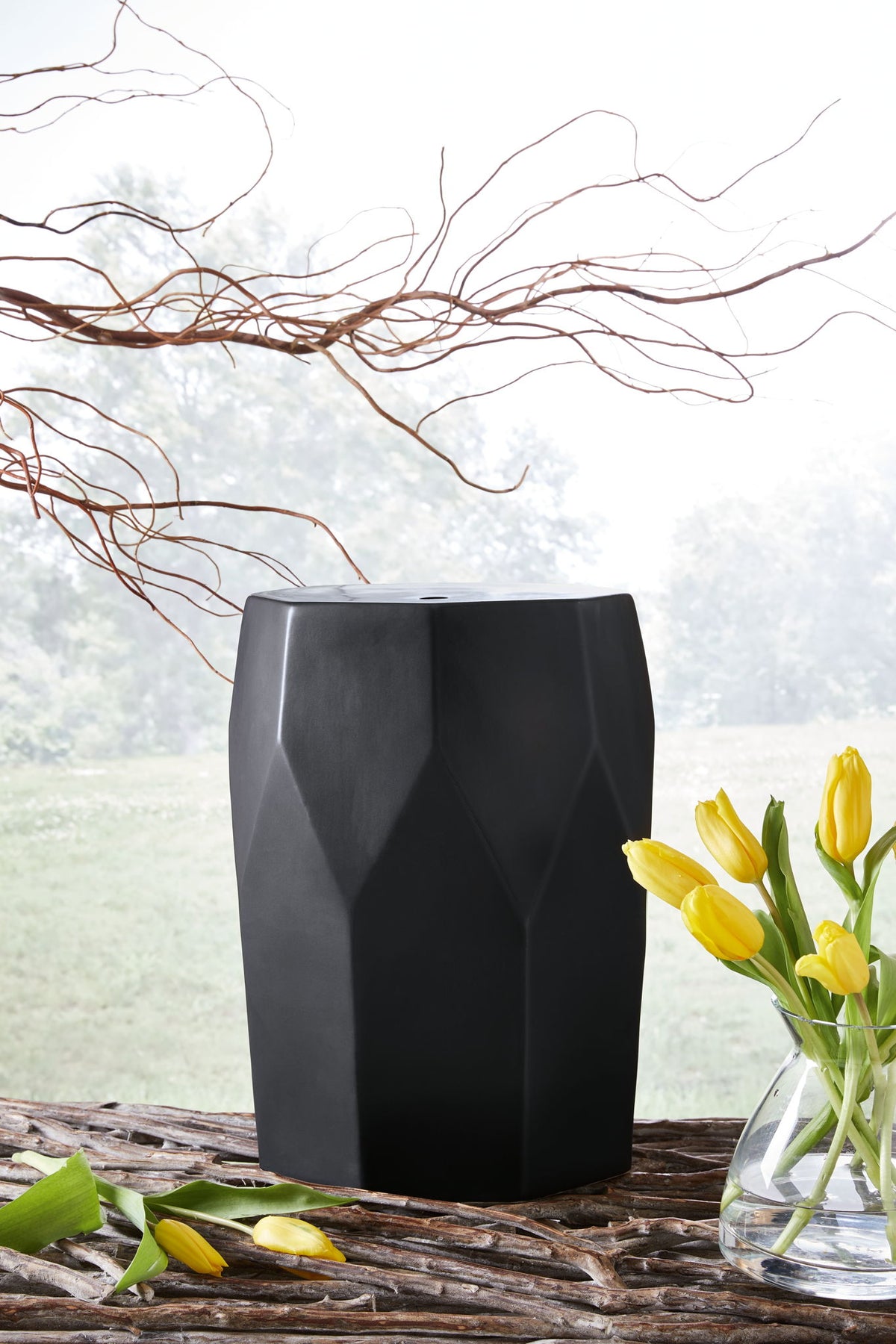 Rhysworth - Stool - Black - R&R Furniture Gallery (Fountain Valley, CA)