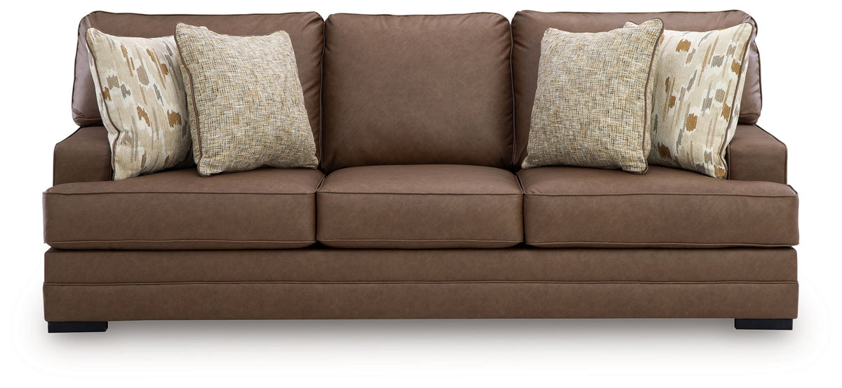 VillaCourt - Sofa - Caramel - R&R Furniture Gallery (Fountain Valley, CA)