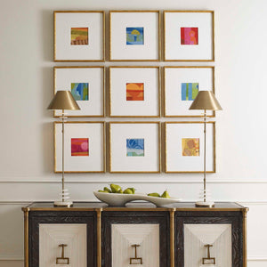 Petite Bijoux - Framed Canvases (Set of 9) - Brilliant